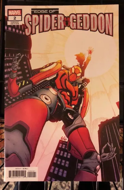 Edge of Spider-Geddon #2 Variant Cover First Mechanical Venom