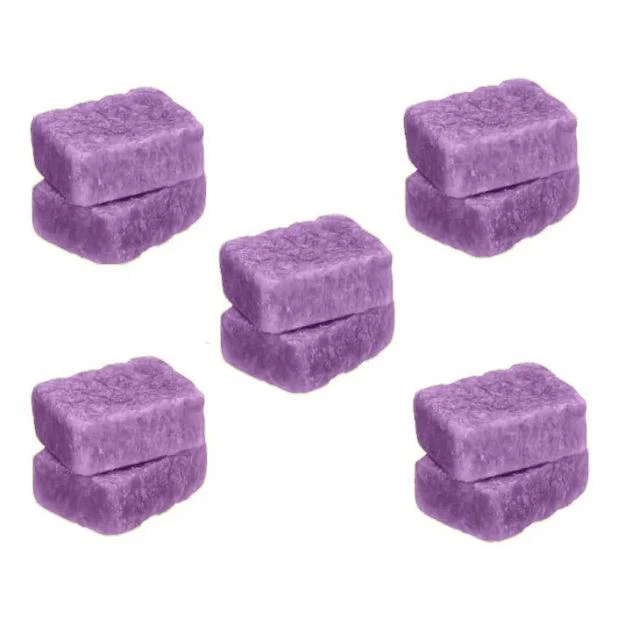 10 Carrés De Musc Solide Naturel NOIR - 25g Chacun, Fabrication Artisanale Marocaine