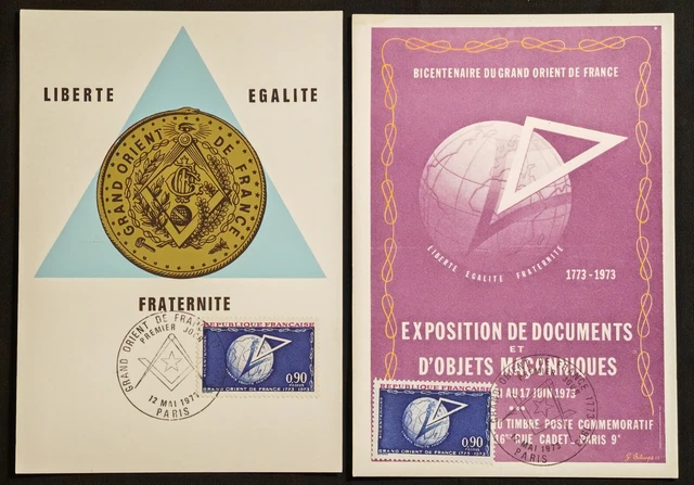 Lot De 10 Cartes Premier Jour 'Les Impressionnistes' - Oblitérées, France - Parfait état
