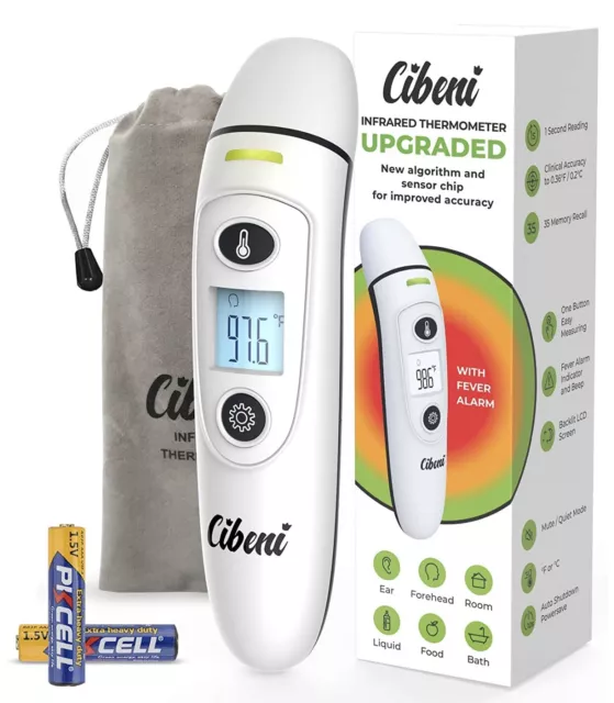 Multi-functional Digital Infrared Forehead and Ear Thermometer