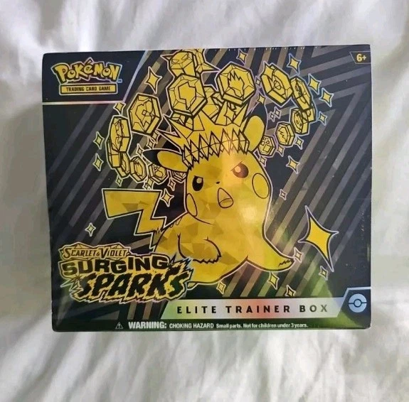 POKEMON SCARLET Violet Surging Sparks ETB Elite Trainer Box New pokemon-scarlet-violet-surging-sparks-etb-elite-trainer-box-new
