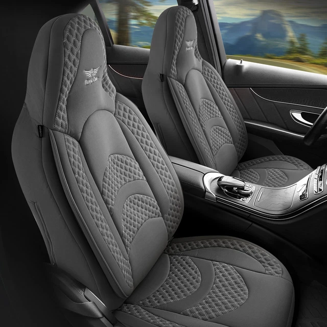 Housse Volant Cuir Perforé Marron Pour Ford Fiesta MK7 2009-2017 - Custom Steering - Neuf