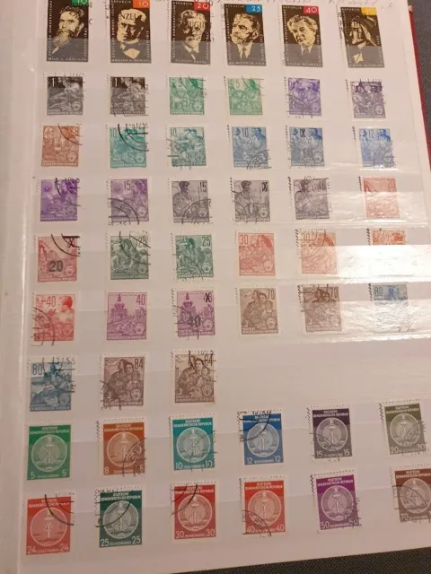 Briefmarkensammlung deutsches Reich, DDR, Österreich, USA uvm