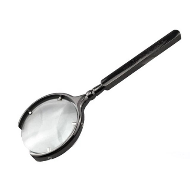 Lupa de Lectura Vintage 10X Lupa de Mano con Lente de Lupa de Vidrio ��PticoM2