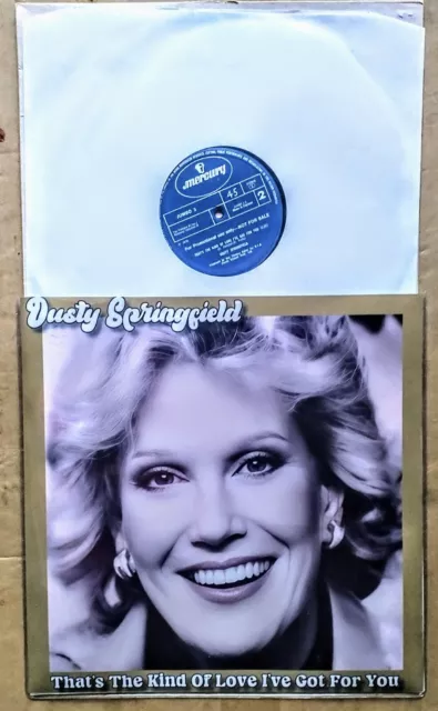 Dusty Springfield That's The Kind Of Love 12"  Uk Vinyl - Free Custom Pvc Wallet