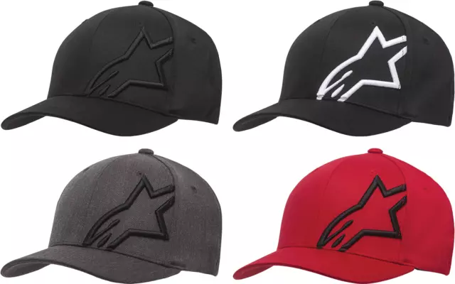 Alpinestars Corp Shift 2 Flexfit Hat Mens Motocross BMX MTB ATV MX Offroad