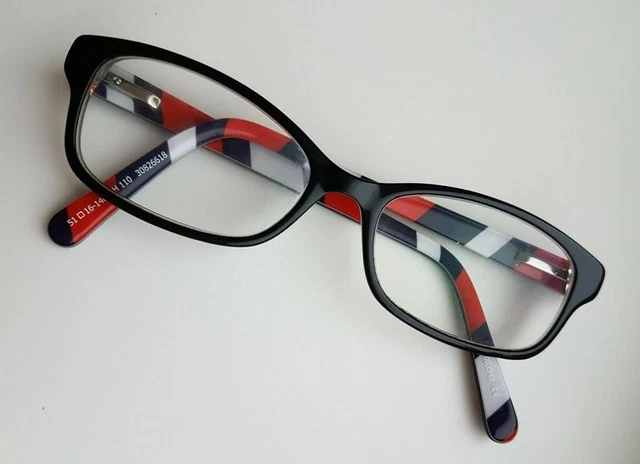 TOMMY HILFIGER GLASSES woman specsavers black red white