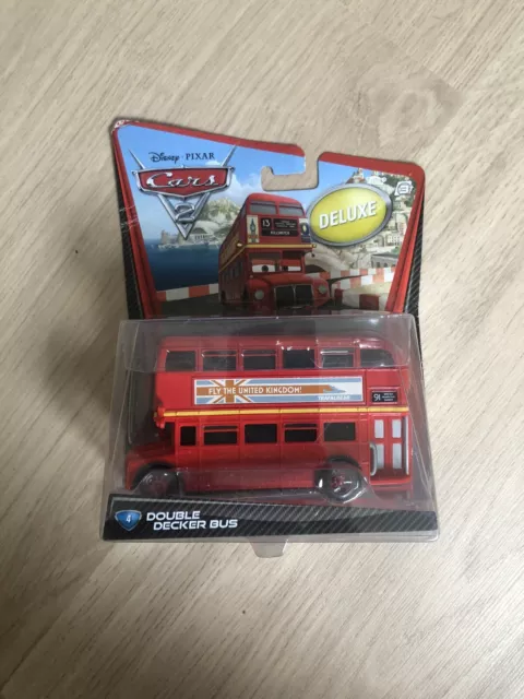 cars disney Double Decker Bus Cars 2 Rare Chase