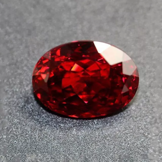 13.89Ct Blood Red Ruby Unheated Diamond Oval Cut Vvs Loose Gemstone Aaaa+ Au