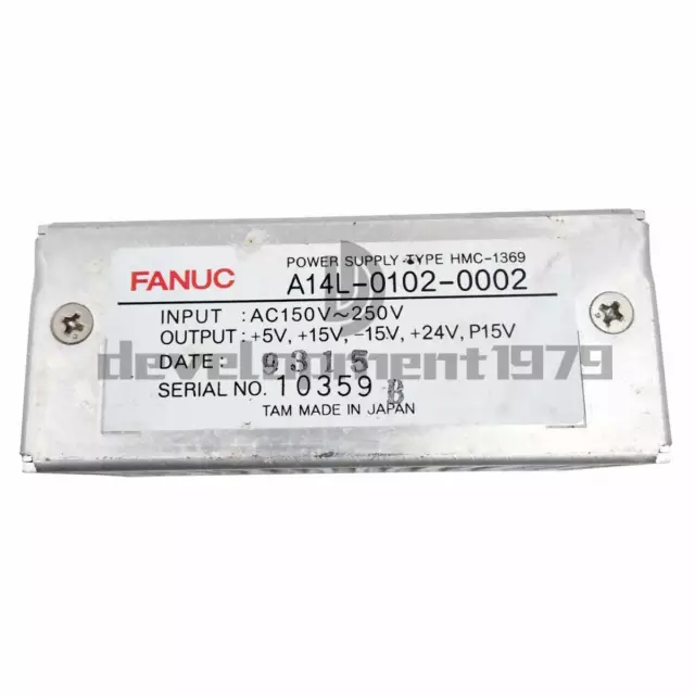 1PC Fanuc A14L-0102-0002 AC150V-260V Netzteil Gebraucht