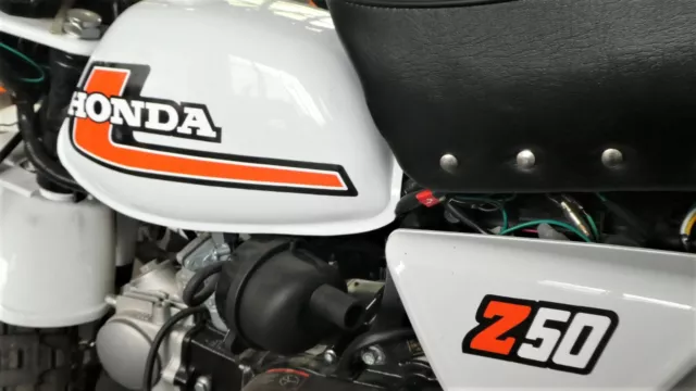 Tankemblem Set Honda Z50 J1 Orange Decal Set Honda Z50 J1