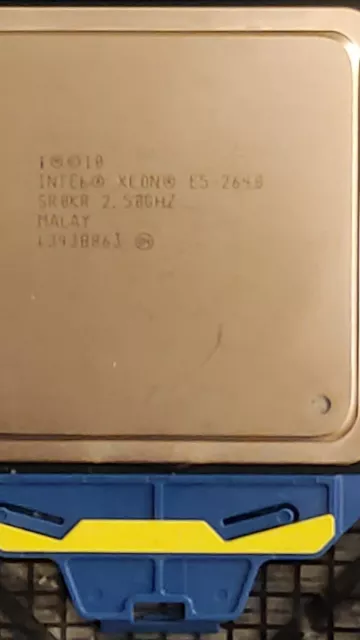 2x Intel Xeon E5-2640 2,5 GHz Six Core (CM8062100856401) Prozessor Paar SR0KR 2