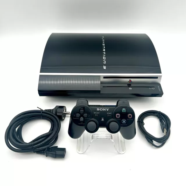 Sony PlayStation 3 Fat 80gb (CECHL04) + Controller (Original) + Stromkabel / Ps3