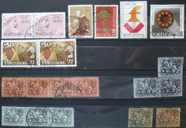 Konvolut Briefmarken Portugal 1970er Jahre (gestempelt)
