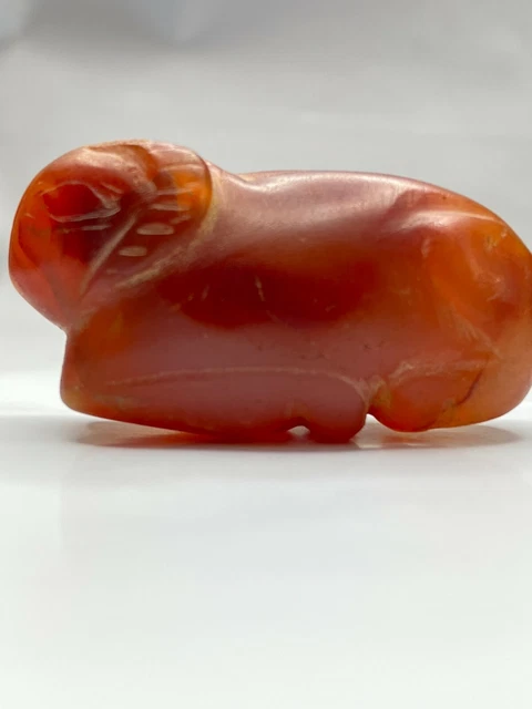 old ancient antique animals figures carved Agate Beautiful Beads