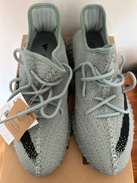 ADIDAS YEEZY BOOST 350 V2 Salt Jade Ash HQ2060 UK 9.5 375.00