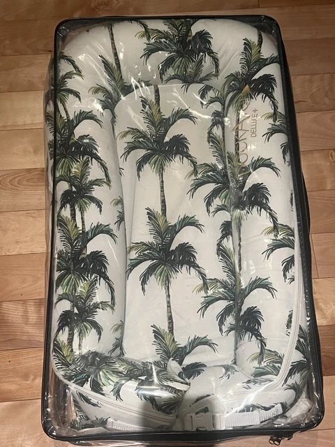New DockATot Palm Tree Design With Travel Carrier (Retails Over $200)