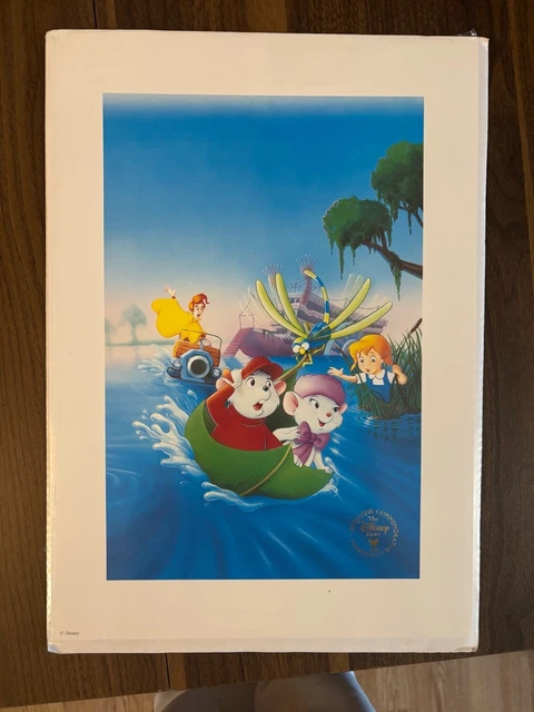 The Rescuers Disney Store DISNEY STORE EXCLUSIVE Commemorative Lithograph - The Rescuers Down ...