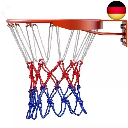 2 Stück Basketballnetz-Outdoor wetterfest Basketball Netz Basketballkorb Netz