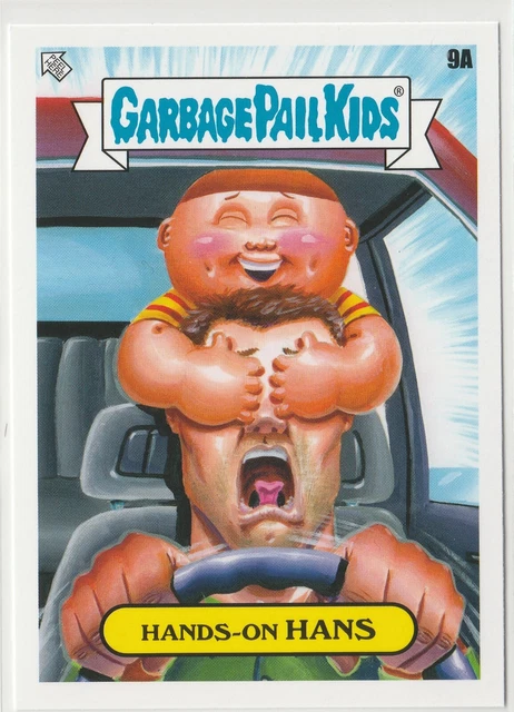 2021 Topps Garbage Pail Kids Go On Vacation Hands-On Hans 9A GPK sticker chase