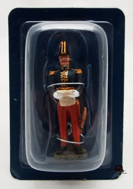 Figurine Empire Maréchaux Hachette - Général Heudelet, échelle 1:32 (60 Mm)