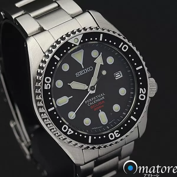 Seiko SBCM023 8F35 00A0 Perpetual folky Calendar