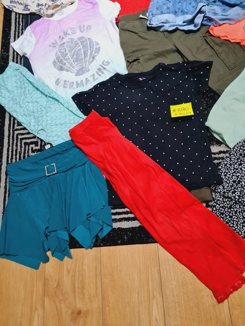 #890💜 Huge Bundle Of Girls Clothes 11-12years NEXT GEORGE TU H&M CANDY PRIMARK 3
