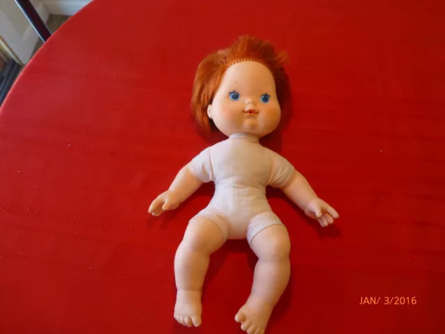 Vintage Strawberry Shortcake Baby Doll 1982 Kenner Blow Kisses No Clothes