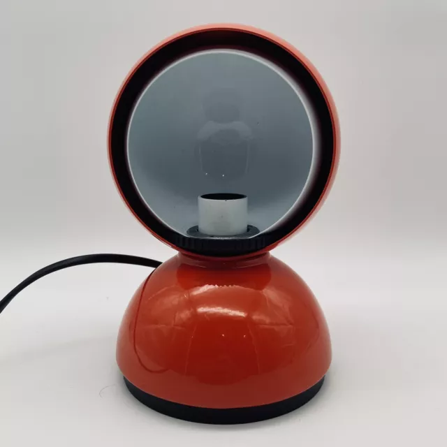 ARTEMIDE ECLISSE - Tischlampe - Vintage - Orange - Zustand SEHR GUT & OVP