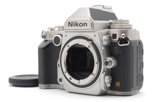 【Exc+5】Nikon Df 16.2 MP Digital SLR Camera Silver Body Only From Japan #1819