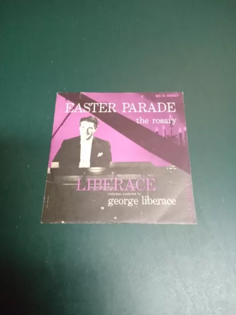 Liberace Easter Parade / The Rosary 45 rpm Record 4-48007