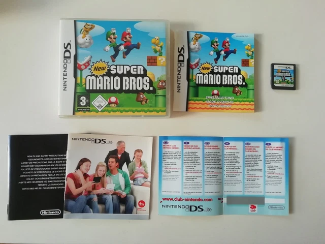 JEU NINTENDO DS New Super Mario Bros DS Complet FR CODE VIP NON GRATTÉ