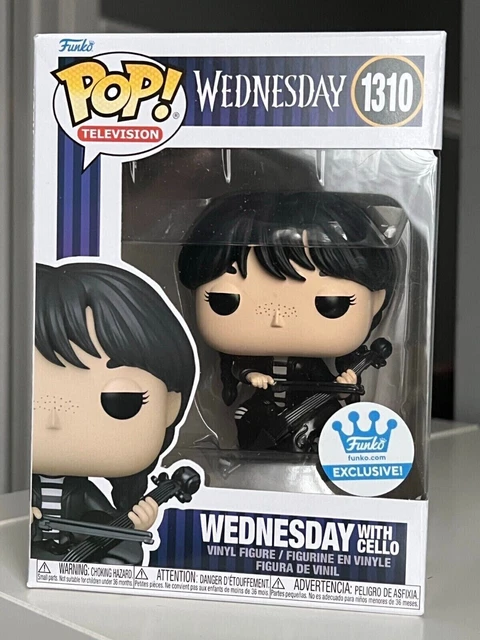 Funko POP! The Addams Family 1310# Wednesday Addams with Cello Vinyl Figures.