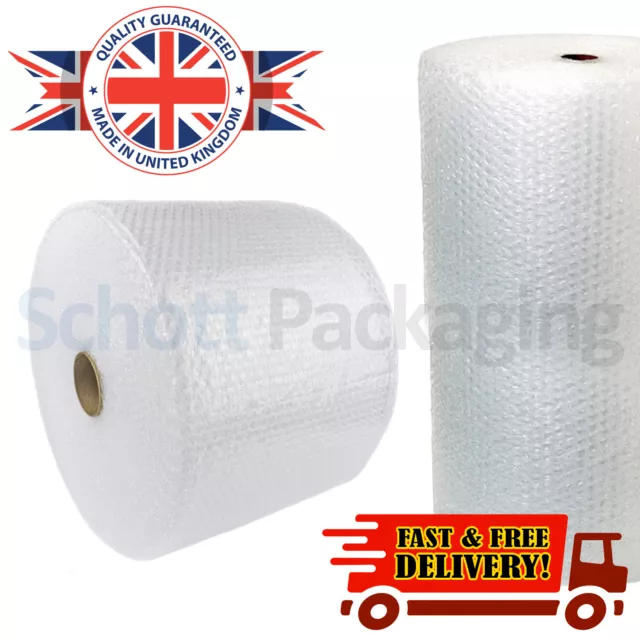 LARGE BUBBLE WRAP ROLLS - LONG LENGTH 100M ROLLS (300mm, 500mm, 750mm, 1000mm)