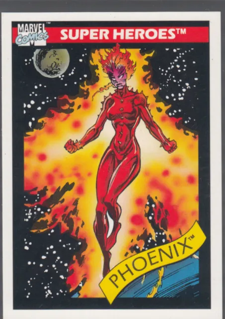 1990 Impel Marvel Universe #11 PHOENIX - Super Heroes - Marvel Comics - Mint