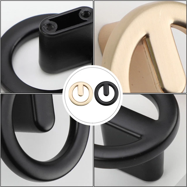 2 Pcs Cabinet Knob Door Handle Dresser Drawers Cabinet Pulls 6