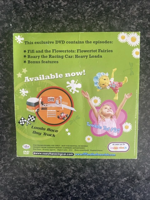 FIFI AND THE Flowertots/Roary The Racing Car DVD £5.34 - PicClick UK