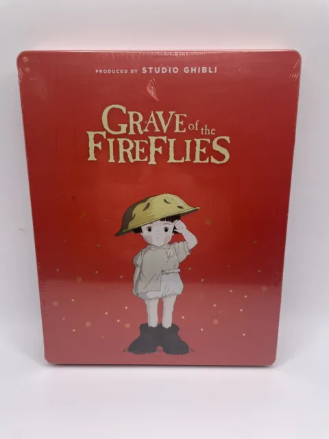 Grave of the Fireflies Steelbook (Blu-ray) Limited Edition Studio Ghibli Rare
