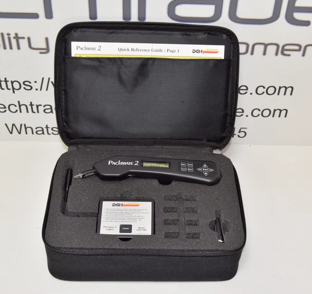 Pachmate 2 DGH-55B Digital Ultrasonic Pachymeter with CalBox and Case