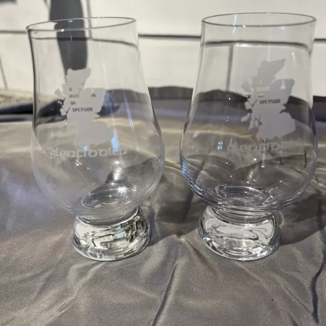 ABERLOUR "A TASTE OF SPEYSIDE" SCOTCH MALT WHISKY GLENCAIRN TASTING GLASS Set-2