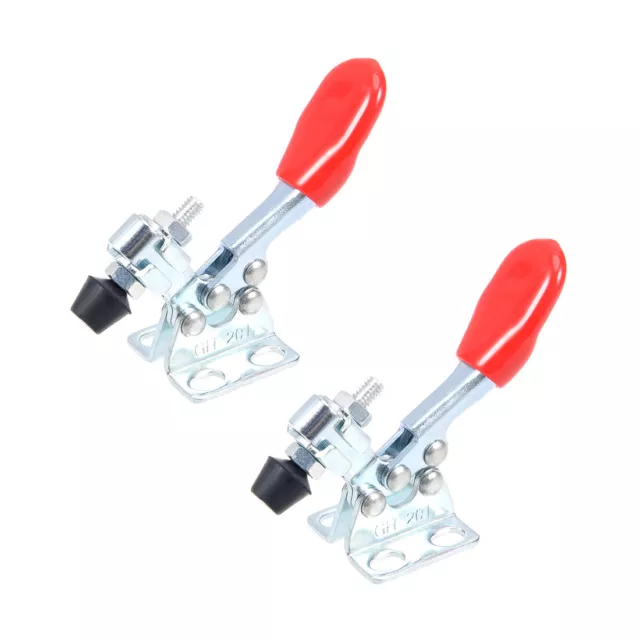 Toggle Clamp GH-201 Horizontal Clamp Quick Release Tool 27Kg 59lbs 2pcs