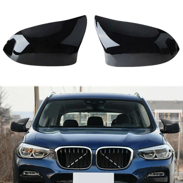 Gloss Black For BMW X5 F15 X6 F16 X4 F26 2014-18 M Style Side Mirror Cover Caps