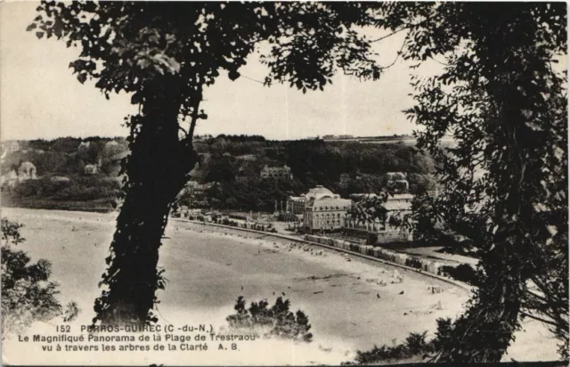 CPA PERROS-GUIREC La Magnifique Panorama de la Plage de Trestraou (1166405)