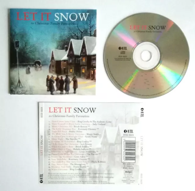Cd Let It Snow 20 Christmas Family Favourites Natale Natalizia Frank Sinatra(L8)