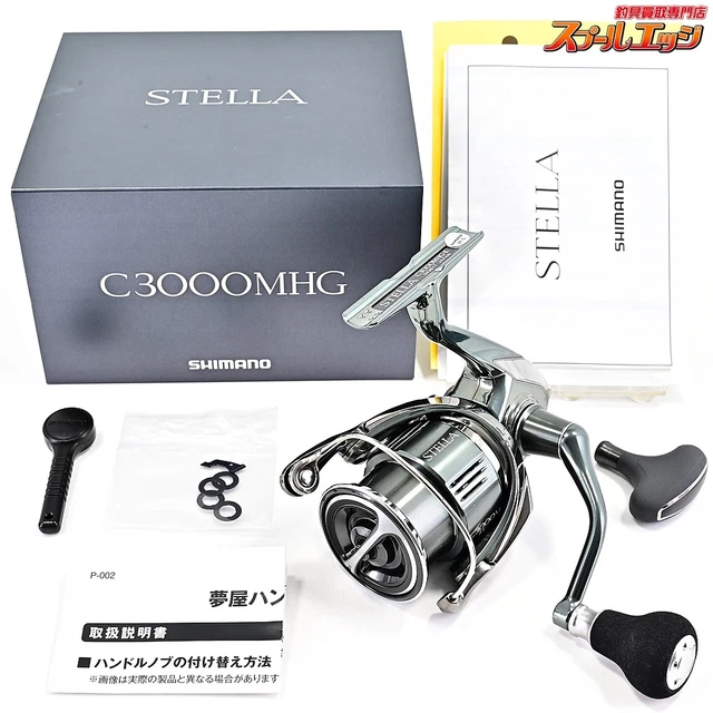 SHIMANO 18 STELLA C3000MHG Spinning Reel with Box and Line