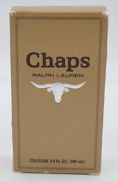 Ralph Lauren Chaps Cosmair 3.4 Oz Men Splash Cologne 100 ML Vintage