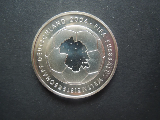 10 Euro Münze Fifa Weltmeisterschaft 2006 Wert 10 EURO MÜNZE - FIFA FUSSBALL-WELTMEISTERSCHAFT DEUTSCHLAND 2006 EUR 15
