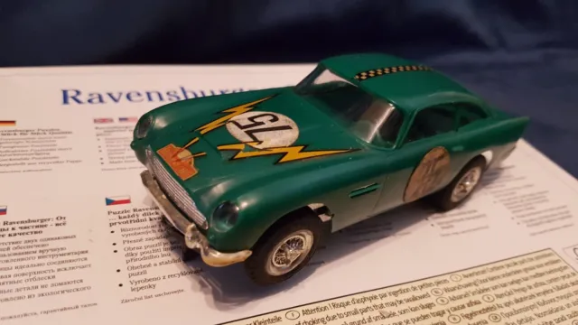 Airfix Mrrc Slot Car Motorised Green Aston Martin Db5 Rare Unboxed