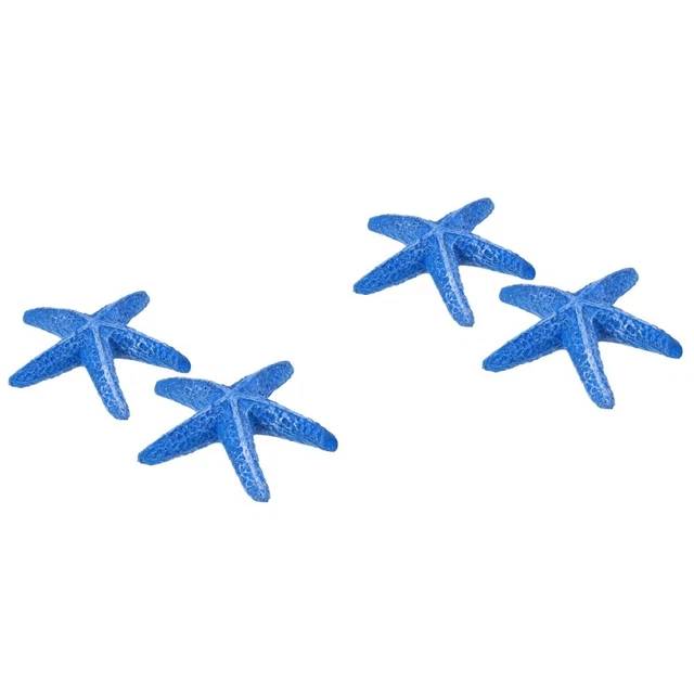 4 Pz Forme Geometriche Decorazioni Acquario Mare Mini Artificiale