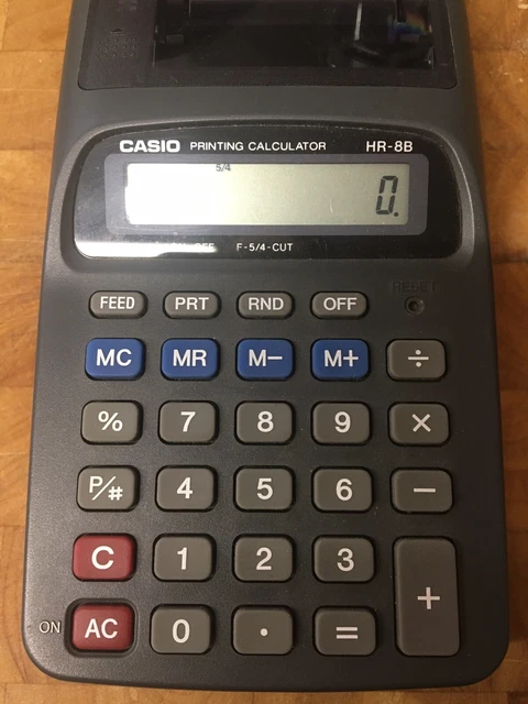 Casio portable 2025 printer